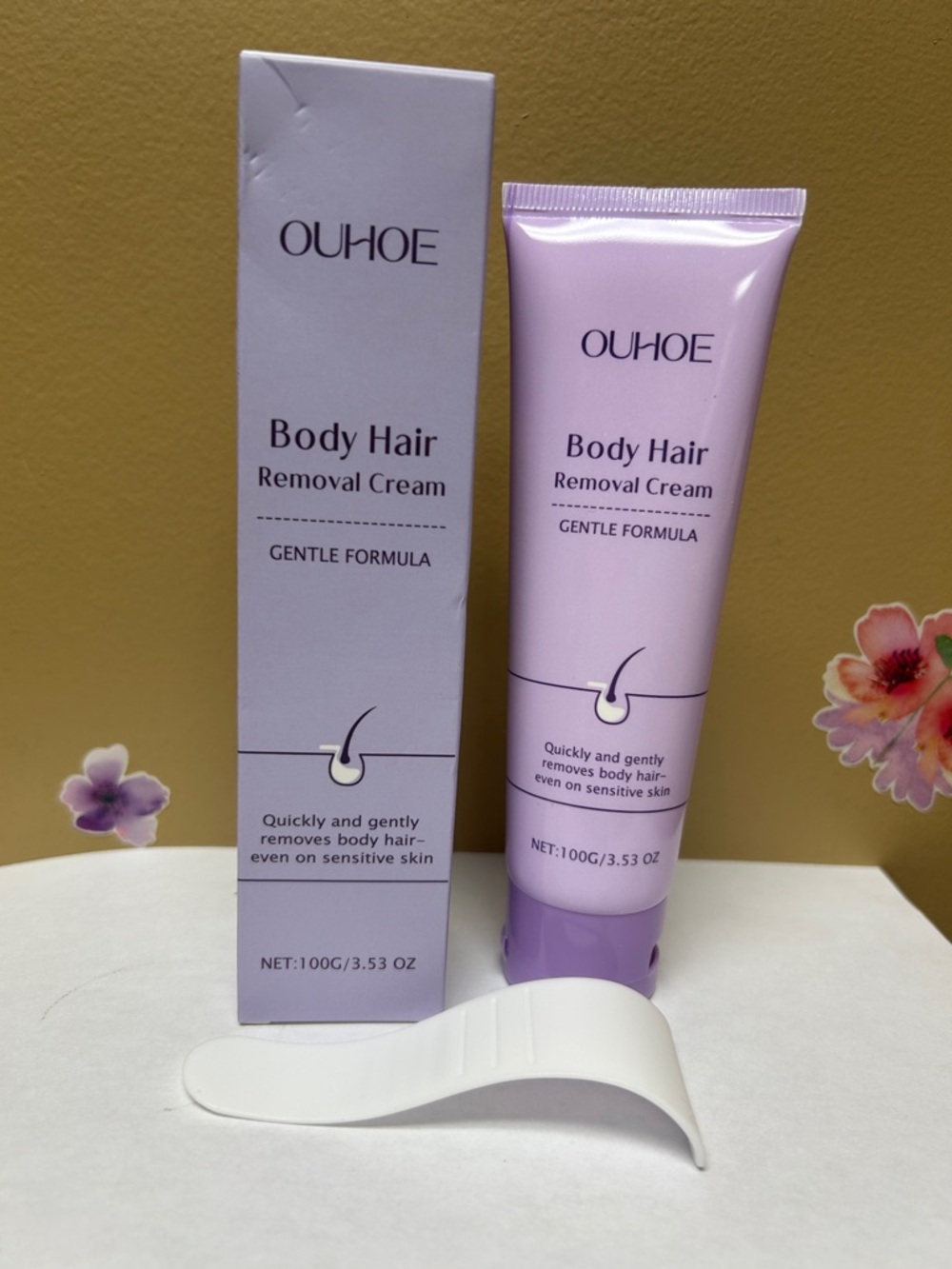 Gentle Body Hair Removal Cream - 3.53 oz.-NEW